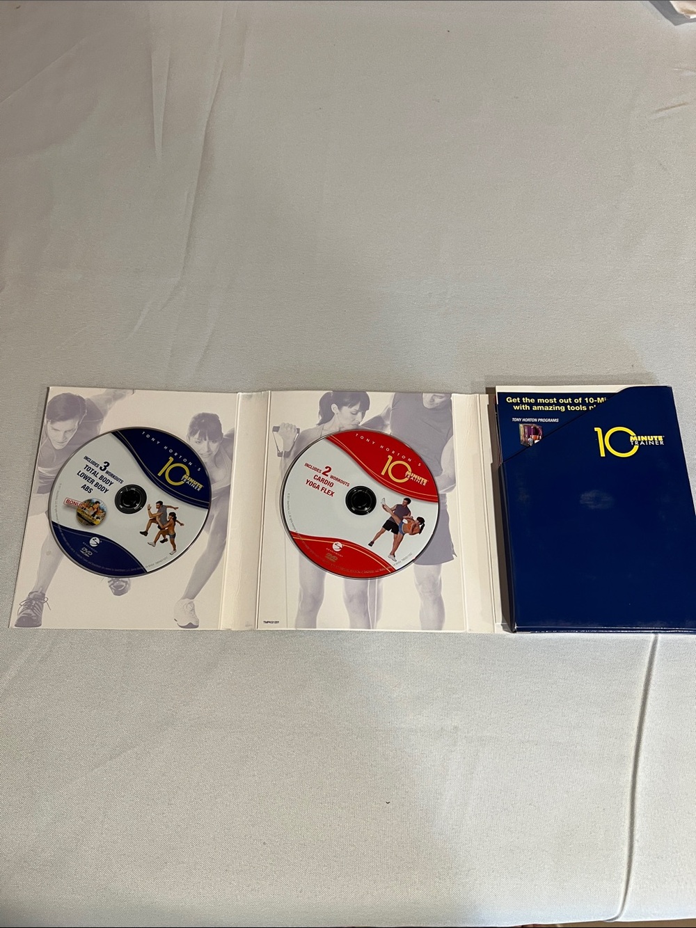 Beachbody Tony Horton 10 Minute Trainer DVD Set - Blue & Red Discs